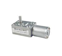 370WG 6V DC 50RPM High Torque Reducer Worm Geared Drive electronic starter For Automation Equipment EKFBQBGW