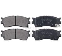 ABS All Brake Systems Brake Pad Set 37180 - Front - for Kia