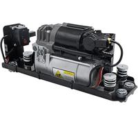 37206864215 Air Suspension Compressor Pump with Valve Block and Bracket Assembly Compatible with BMW 5 7 Series F07 GT F11 F01 F02 F04 37206864215 37206794465 37206784137