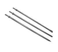 37323 Long Pneumatic Tool Set for Mayhew Tools, 18-Inch Long Pneumatic Taper Punch and Air Cold Chisel 3-Piece Set, 7/32-In Point Tip, 3/8-In Point Tip, 3/4-In Flat Chisel, 0.401'' Shank Air Tool