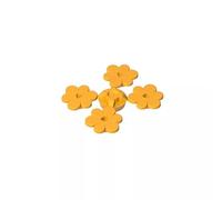 3742 Ornaments Plant, Flower - Small 50 Pieces GDS-1441 Compatible with Lego Building Blocks Color:Bright Light Orange