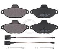 37595 BRAKE PAD SET, DISC BRAKE FITS FOR FIAT 500 1.2