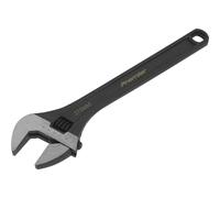 375mm Adjustable Drop Forged Steel Wrench - 41mm Offset Jaws Metric Calibration