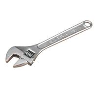 375mm Adjustable Wrench - Chrome Plated Steel - 43mm Offset Jaws - Spanner