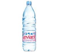 Evian Natural Spring Water 1.5 Litre (Pack of 12)