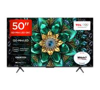 [£379 with Voucher, APP Only] TCL 50Q6C QLED 4K HDR Smart Smart Google TV-50Q6C-UK(144Hz Native Refresh Rate, Precise Dimming Series Up to 512 Zones, ONKYO 2.1 Hi-Fi System)