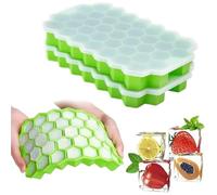 37Cavity Mold Reusable Silicone Free Cream Maker with Lids Popsicle Trays