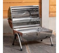 Portable Barrel Stainless Steel BBQ