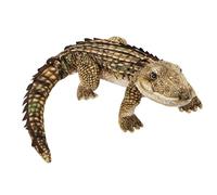 37inch Realistic Alligator Plush Stuffed Throw Pillow, Cute Cartoon Animal Cuddly Toy, Large Long Cylindrical Back Support Cushion, Soft Hugging Sleep Companion, Bed Sofa Couch Pillow Bolster