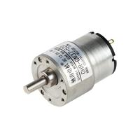 37mm 12V DC 9RPM to 1170RPM High Gear Box Electric Motor Gearmotor 24V brushed dc motor with reducer engine reducer(Ratio18 390rpm,DC 12V)