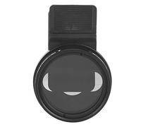 37mm Adjustable ND2-400 Lens Filter for Phones, 1-9 Gear Exposure Adjustment, Reduce Light, Slow Shutter Speed, Photography Enthusiasts, Shown