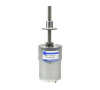 37MM DC Reduction Gear Motor 12V24V All Metal Long Shaft M6 Threaded Screw Permanent Magnet 37GB-3530(24V With Bracket,333)