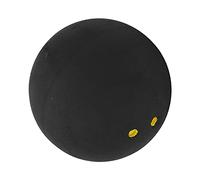 37mm Double Yellow Dot Squash Balls Durable Rubber for Training and Competition 1.5in Diameter Pack of 1