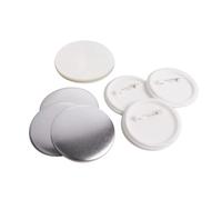 37mm Metal Back DIY Badge Button Pins Blank Material Pins Buttons Badges Supplies Parts 100PCS Multipurpose