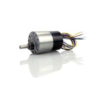 37mm Metal GearBox with Brushless electronic starter PWM Speed Control Encoder Feedback CW CCW Driver PCB Low Noise MQXFCZUX(66 RPM,12V)