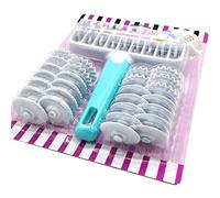 37Pcs 4 Types Gears Embosser Set Fondant Cutter Pastry Baking Mold Confectionery Cake Decorating Tool Wheel For Kitchen