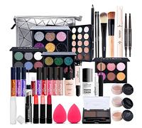37pcs Professional makeup kit, Make up set teenagers girls, Girls make up set 9 to 12 With Lip gloss, eye shadow, mascara, eyeliner, concealer, etc.for Teenage & Adults