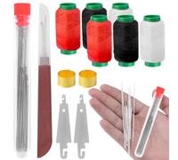 37Pcs Sewing Tool Set, Needle and Thread Kit, Needles Thread Hand Repair Tools, Mini Sewing Kit, Ultra-Lightweight for Easy Handling and Portability, for Beginners, DIY Lovers, Traveler