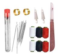 37Pcs Sewing Tool Set, Needles Thread Hand Repair Tools, Ultra-Lightweight for Easy Handling and Portability, Multi-Purpose Needle and Thread Kit, Sewing Kit Gifts