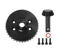37T 13T Steel Differential Gear Set Ring And Pinion Gear 5379X Upgrade Parts Compatible With 1 10 Scale RC Cars TRX Models(2PCS)