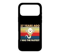 37th Birthday 37 Years Ago I Was The Fastest Bday Case for iPhone 17 Pro Max