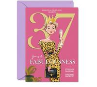 37th Birthday Cards for Women, Years Of Fabulousness