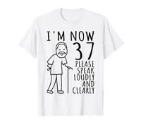 37th Birthday for Him/Men | I'm Now 37 Years Old | 37 Bday T-Shirt