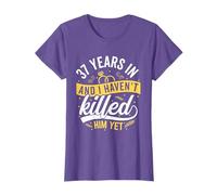 37th Wedding Anniversary for Her Wife 37 Years Anniversary T-Shirt