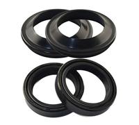 37x50x11 Motorcycle Parts Front Fork Dust and Oil Seal For Hond AX-1 NX250 CBR250 XR250 CBR600F CB500 S Damper Shock Absorber Parts(Oil and Dust Seal)