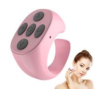 37x8x33mm TIK-Tok Blue-tooth Remote Control Wireless Scrolling Page Turner For IOSAndroi-d Cell Phone APP, Portable Remote Control Ring,Rechargeable Camera Shutter Remote Selfie Button