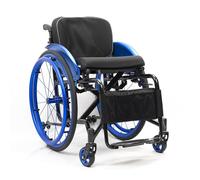 38/39/40CM Width Adult Lightweight Wheelchair, Portable Folding Aluminum Alloy Self-propelled Wheelchairs,Anti-Tip Wheels,Handbrakes,Quick Release Rear Wheels(39cm/15.3in)