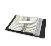 38/51/80/90/92 values 0201 0402 0603 0805 1206 SMD chip capacitor combination kit 0.5~10uf capacitor sample book capacitor MQXFCZUX(0402 80values X50PCS)