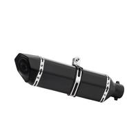 38-51mm Full Exhaust System Muffler Round Tail Pipe Rear Universal With DB Killer 300mm/370mm470mm Motorcycle exhaust pipe(TYPE C)