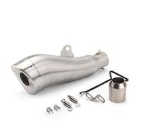 38-51mm Universal Motorcycle Exhaust Muffler For Escape For Kawasaki ZZR1400 Accessories Replacement Modified Tail Refit Adapter(Type C)
