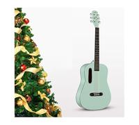 38" Acoustic Guitar For Beginners Adult Teen, Full Size Guitarra Acustica With Chord Poster, Gig Bag, Tuner,Steel Strings, Capo, Strap(Green)