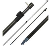 38" Carp Fishing Bivvy Storm Pole Telescopic Aluminium Extendable With T-Bar NGT
