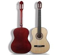 38" Classical Guitar, Basswood Wrapped Rounded Guitar, Classical Guitar, Acoustic Guitar, Classical Acoustic Guitar, Adult Player Grade Guitar, Plucked Instrument, Musical Instrument (Wooden)
