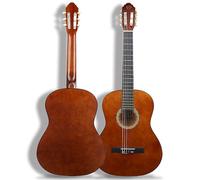 38" Classical Guitar, Basswood Wrapped Rounded Guitar, Classical Guitar, Acoustic Guitar, Classical Acoustic Guitar, Adult Player Grade Guitar, Plucked Instrument, Musical Instrument (Coffee)