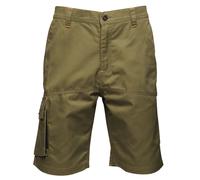 Regatta Mens Heroic Cargo Shorts - Dark Khaki - 38 - Dark Khaki - 65% Polyester/35% Cotton
