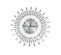38 Diamante Beaded Crystals Quartz Jeweled Wall Clock Home Decor Livingroom