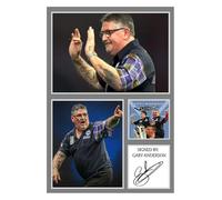 (38) Gary Anderson Darts Legend Signed A4 Photograph (21 X 297 CM) Art Work Wall Art Display Great Gift Idea (REPRINT) #####