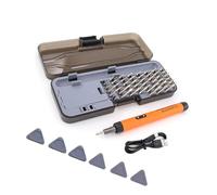 38 in 1 Electric Screwdriver Adjustable 3.7V USB C Rechargeable Removable Replaceable Power Tool for Professional Maintenance Tool