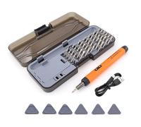 38 in 1 Electric Screwdriver Adjustable 3.7V USB C Rechargeable Removable Replaceable Power Tool for Electronic Device Repair Tool