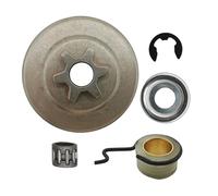 38 Inch 6T Clutch Drum Kit for Late Ms171 Ms181 Ms211 Chain Saw Replacement Parts with Pin Cage Bearing Clip Worm Gear