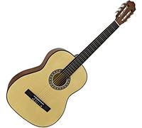 38 Inch Full Size Acoustic Guitar Cutaway Design Hardwood Finish & Steel Strings (Natural)
