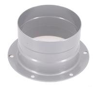 38 Inch Metal Wall Flange Vent Pipe Fitting for Air Hose Adapter, Engineered for Efficient Airflow, Low Wind Resistance, and Performance (75mm)