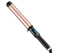 38 mm Large Curling Wand for Long Hair, Dual Voltage 1 1/2 Inch Hair Curling Iron Wand Ceramic Extra Long Barrel,10 Adjustable Temp