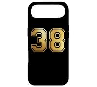 38 Number Thirty-Eight Team Sports Graphic Varsity Matching Case for iPhone Air