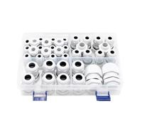 38 Pcs Cable Waterproof Adjustable Connectors Glands Joints Grommets NPT Type Fitting Kits Cable Joints Easy Installation Adjustable