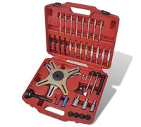 38 Pcs Self-Adjusting Clutch Alignment Setting Tool Kit, Professional Auto Repair Set for VW, BMW, Ford, Mercedes, Durable Construction, Blow Molded Case
